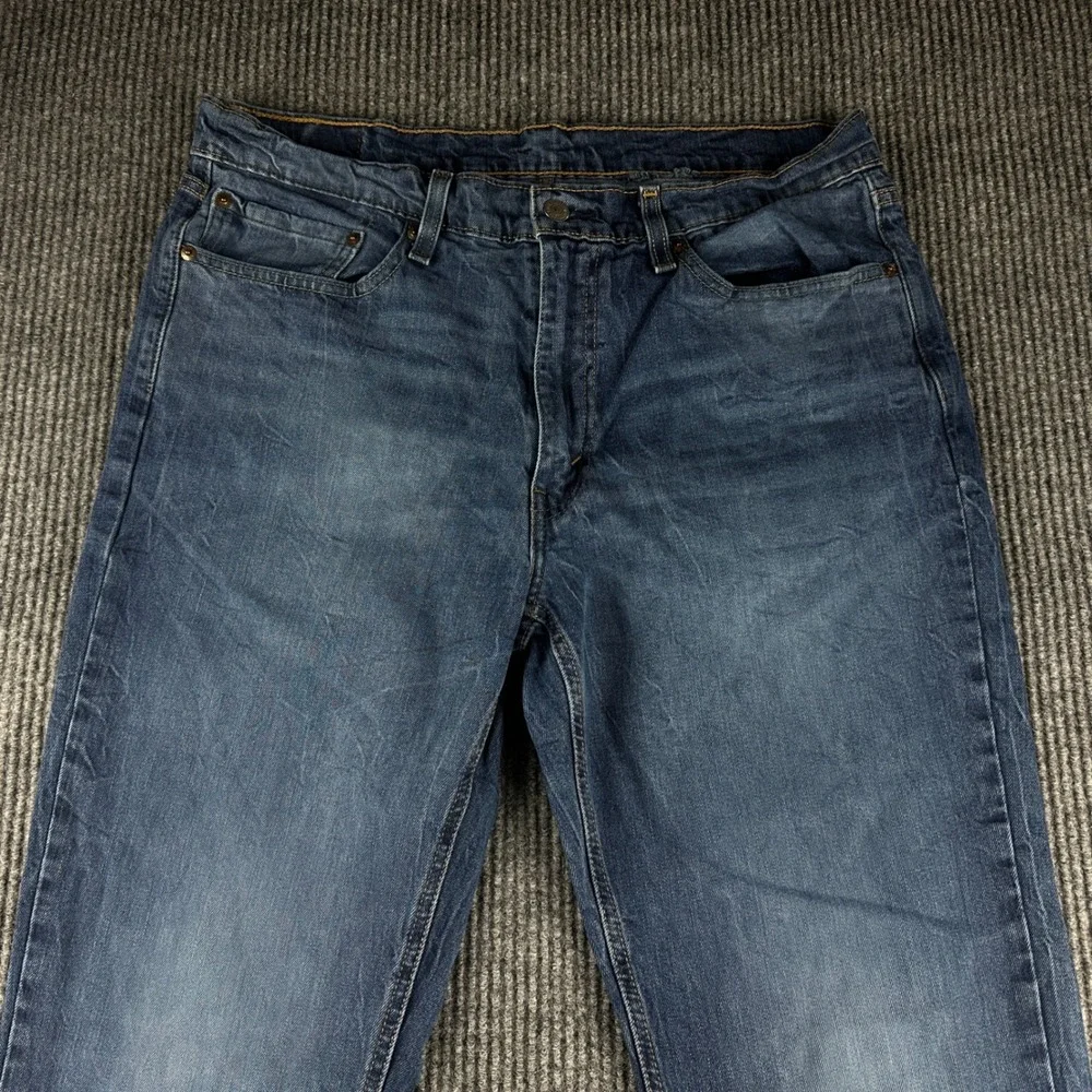 Levis 541 Athletic Taper Jeans Mens 36x34 Blue Denim Stretch Pants 18181-0062